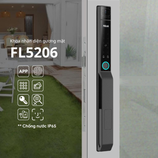 Khóa nhận diện khuôn mặt FL5206A-B