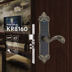 Khóa Vân Tay Cửa Cao Cấp PHGLock KR8160